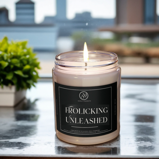 Smells Like...Frolicking Unleashed- Eucalyptus, Fir & Cedarwood. For those who love adventure without leaving home.