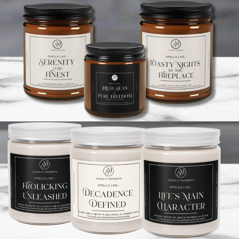 Smells Like... Serenity at Its Finest - Lavender meets Herbal Harmony & Woody Calm. For those who love their calm served with a side of character.