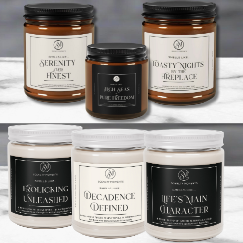 Smells Like... Life's Main Character – Pumpkin Spice & Ginger Boldness. For those who demand attention with flair.