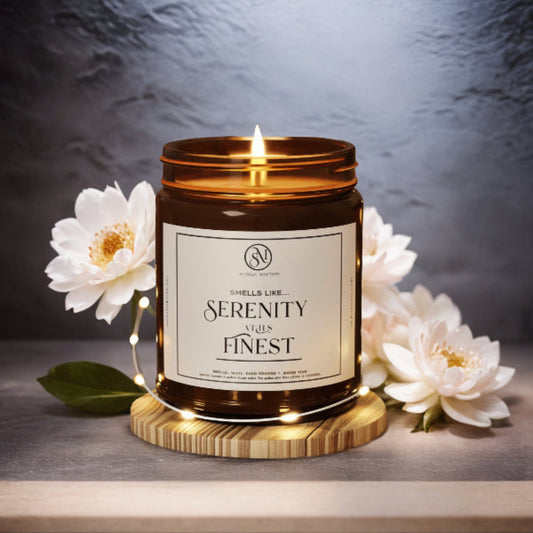 Smells Like... Serenity at Its Finest - Lavender meets Herbal Harmony & Woody Calm. For those who love their calm served with a side of character.